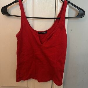 Brandy Melville Red Camisole Top